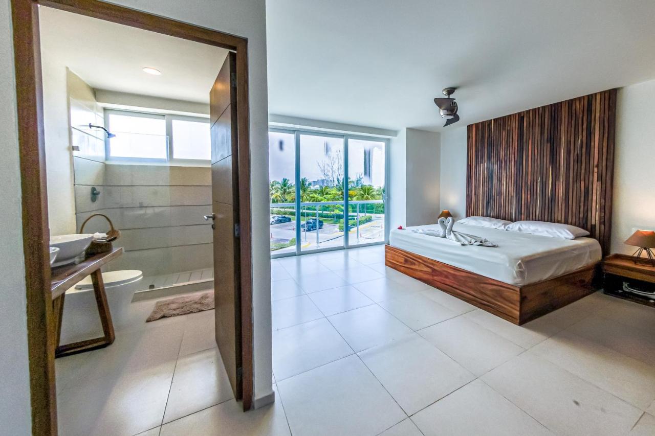 Beachfront Luxury Apartments Cancún Extérieur photo